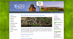 Desktop Screenshot of dizy.ch